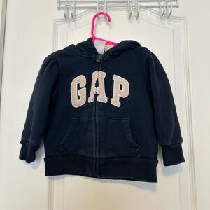 GAP Kids Dark Blue Zip-Up Hoodie